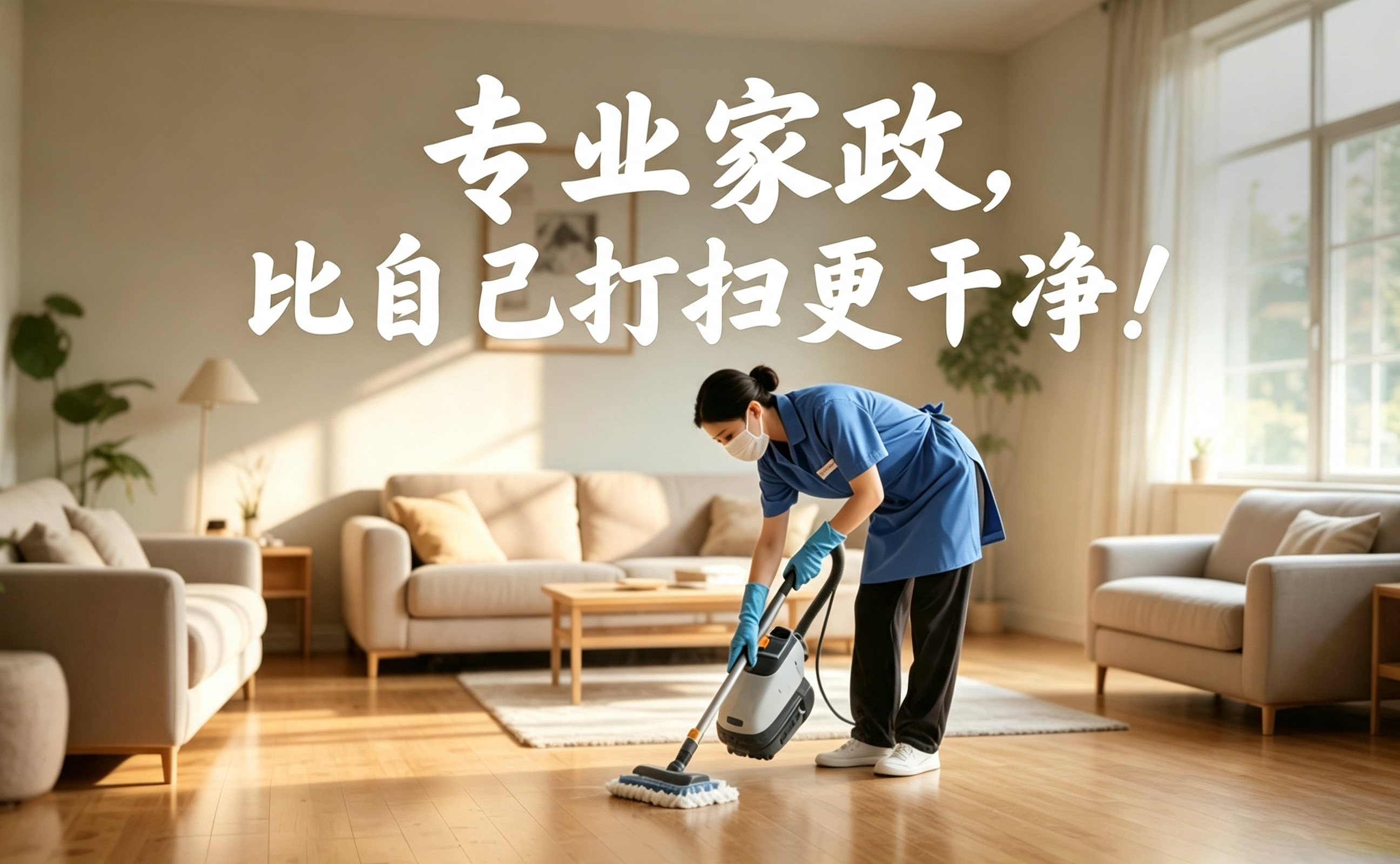 专业家政，比自己打扫更干净